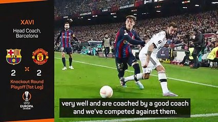 We are Barcelona, we're not satisfied with a draw - Xavi