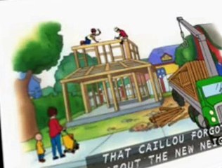 Caillou E065 - New house, new neighbors