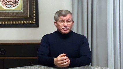 Ahmet Davutoğlu'ndan gece yarısı seçim videosu: Tezgah kurmayın, işinizi yapın!