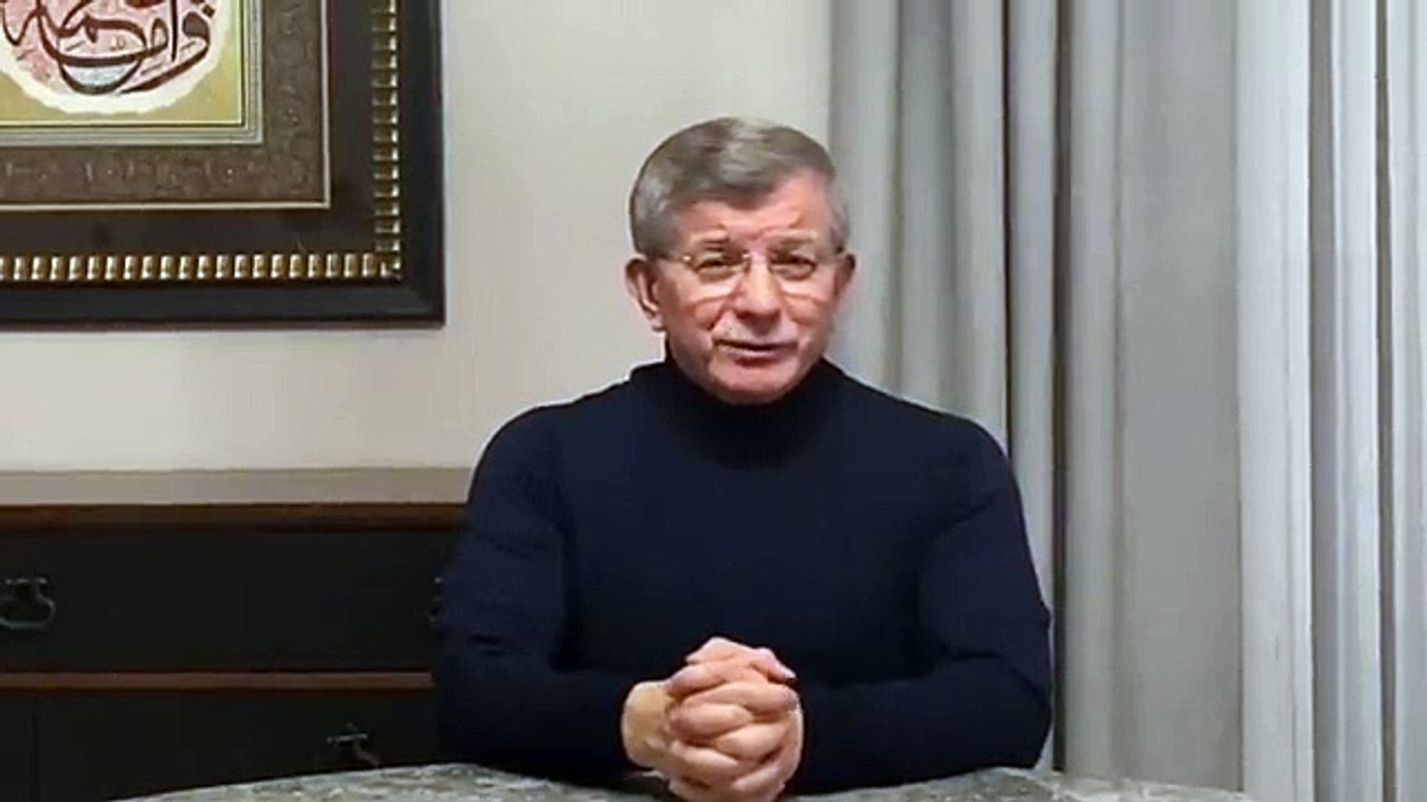 Davutoğlu'ndan gece yarısı seçim videosu!