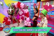 ¿Un admirador secreto? Karla Tarazona es sorprendida con arreglo floral por San Valentín