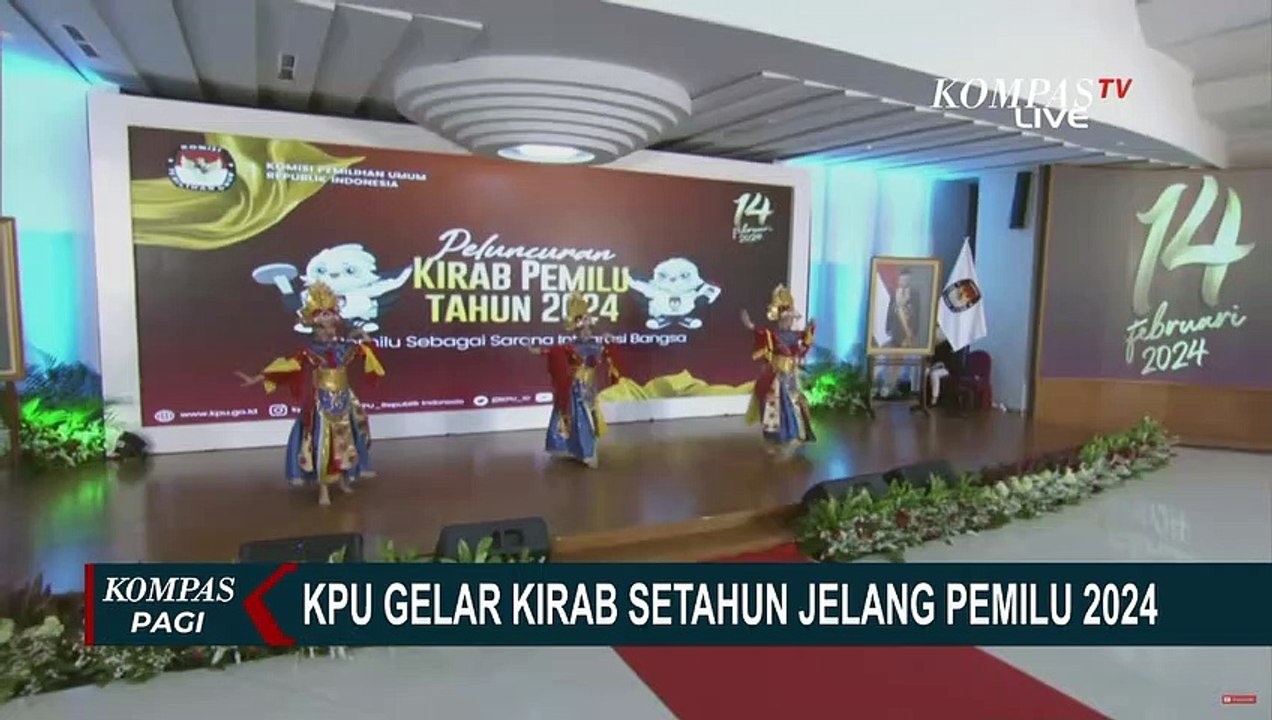Jelang Pemilu 14 Februari 2024, KPU Gelar Kirab Serentak di 7 Wilayah!