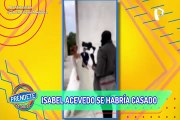 Isabel Acevedo se habría casado en EEUU con su novio Rodney Rodríguez: la sesión de fotos