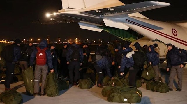Litvanyalı arama kurtarma ekibi deprem bölgesinden İstanbul’a döndü