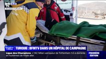Au cœur d'un hôpital de campagne qui soigne les blessés du séisme en Turquie