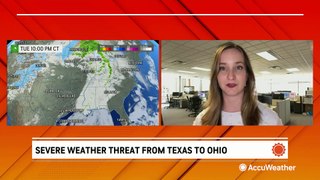 Severe weather threatens communities from Texas to Ohio this week