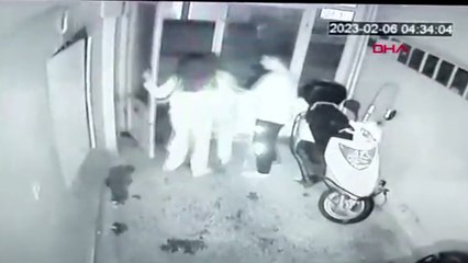 Gaziantep'te deprem anına ait yeni görüntüler ortaya çıktı