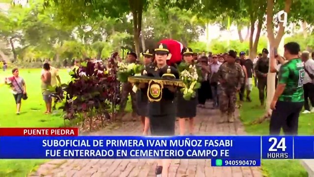 Emboscada en el Vraem: familiares despiden a policías asesinados