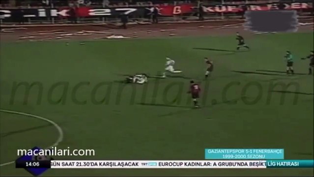 Gaziantepspor 5-1 Fenerbahçe 27.02.2000 - 1999-2000 Turkish 1st League Matchday 22