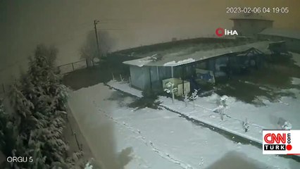 Deprem anındaki görüntü tsunamiyi hatırlattı