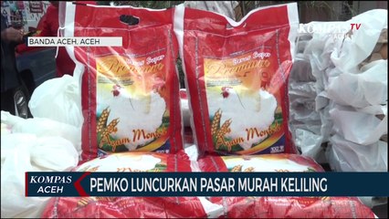 Pemko Banda Aceh Luncurkan Pasar Murah Keliling