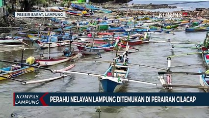 Perahu Nelayan Lampung Ditemukan di Perairan Cilacap