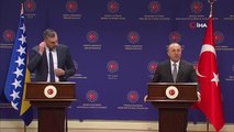 Dışişleri Bakanı Çavuşoğlu, Bosna-Hersek Dışişleri Bakanı Konakoviç ile görüştü