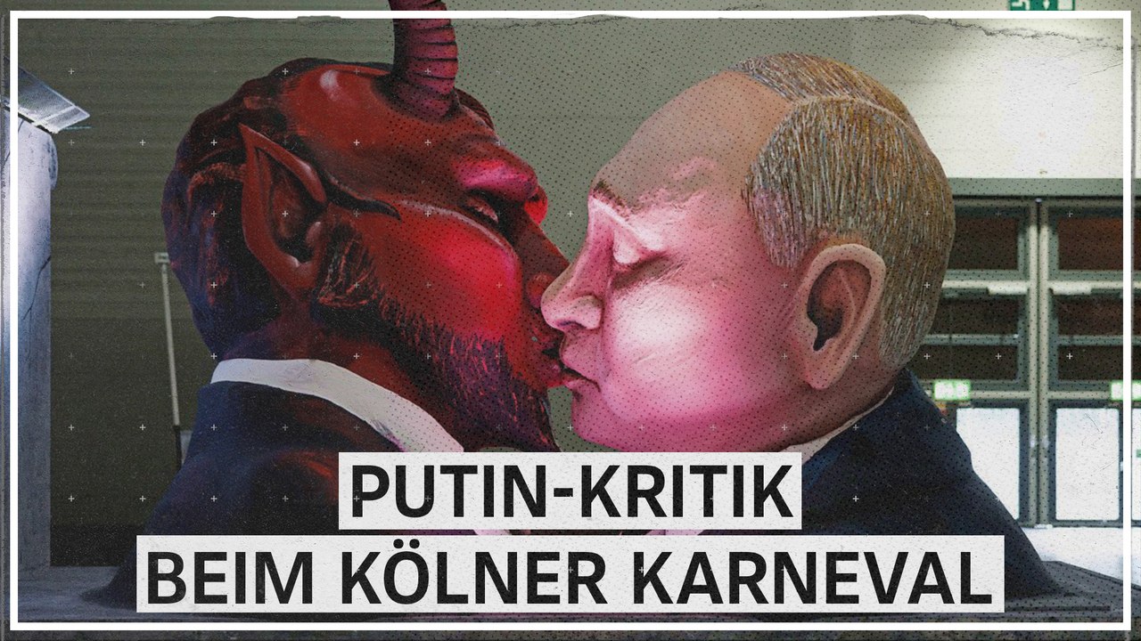 Putin mit dem Teufel: Kölner Straßenkarneval wird hochpolitisch