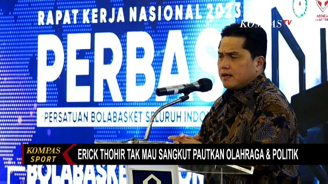 Erick Thohir Jelang Kongres Luar Biasa PSSI: Jangan Campurin Sepak Bola & Politik