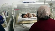 Grupo armado intenta secuestrar a una bebé nacida bajo los escombros tras los terremotos en Siria