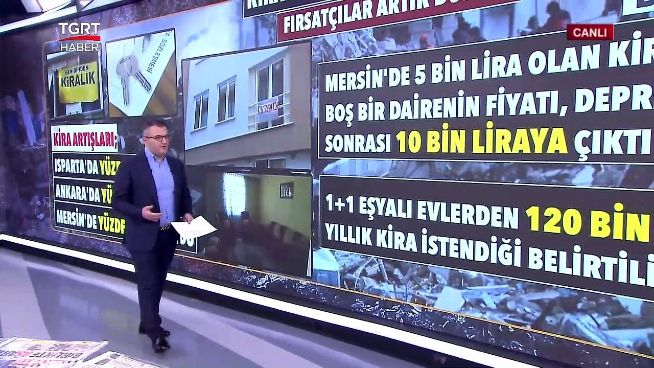 Deprem Fırsatçıları Durmuyor: Kiralar Çevre İllerde Uçtu - TGRT Haber