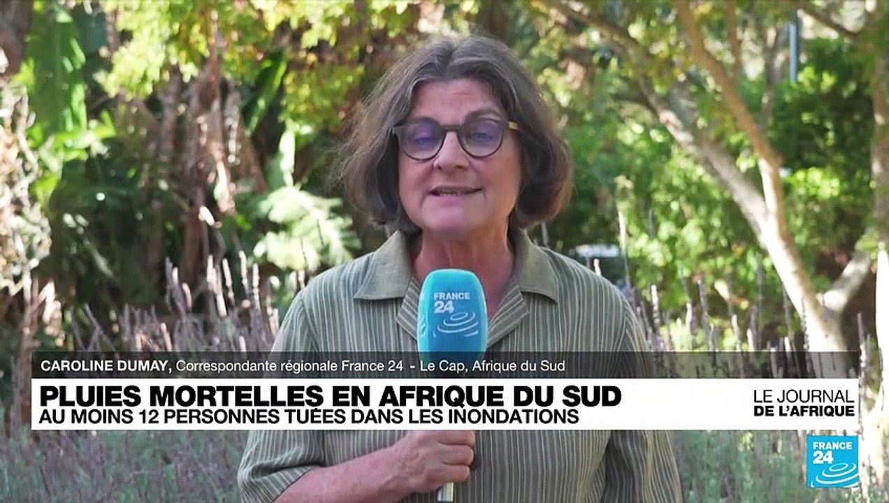 Afrique du Sud : au moins 12 personnes tuées dans les inondations