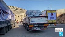 New aid route to rebel-held Syria opens as quake toll nears 40,000