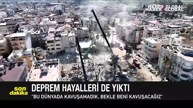 Deprem hayalleri ve anıları da yıktı! Nişanlısı enkazın altında can verdi: Bu dünyada kavuşamadık, bekle beni kavuşacağız