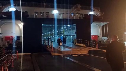 Adnan Menderes Hızlı Feribotu Yenikapı'ya Döndü