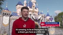 Mahomes's Super Bowl Disneyland trip an experience he'll have forever