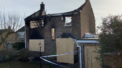 St Briavels Barrowell Lane fire