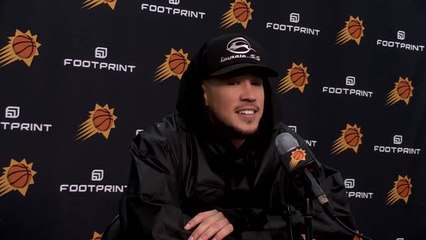 Suns - Booker : "Je regardais Durant plus qu'autre chose"