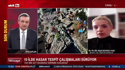 Depremin 10. gününde bölgedeki son durum ne ?