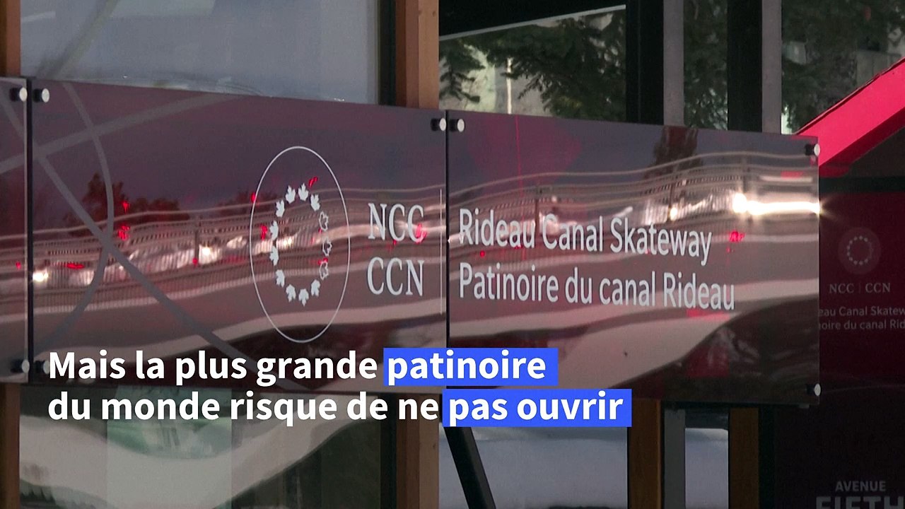Au Canada, la plus grande patinoire du monde reste fermée, faute de glace