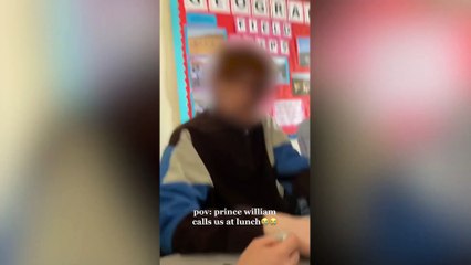 Watch Prince William FaceTime school pupils while at Ipswich Hospital