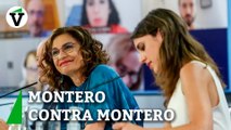 Montero contra Montero: el PSOE se lanza contra Podemos por su 