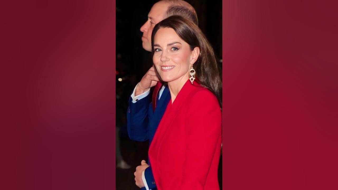 The Prince and Princess of Wales arriving at the launch event for Catherine’s project this evening!