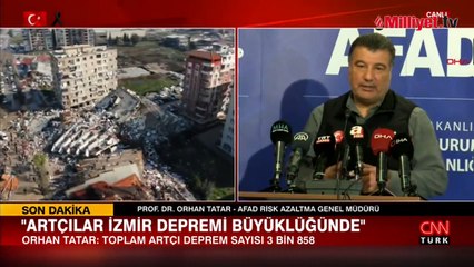 AFAD: 7,3 metrelik yer değiştirme oldu