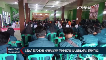 Gelar Expo KKN, Mahasiswa Tampilkan Kuliner Atasi Stunting