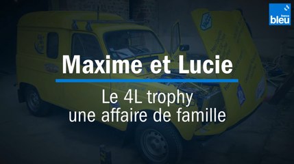 4L Trophy : Lucie et Maxime se lancent