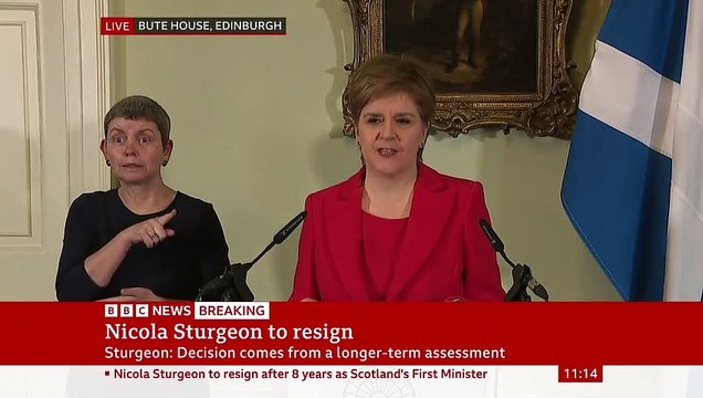 Nicola Sturgeon resigns - Scotland's first minister says politics has taken its toll