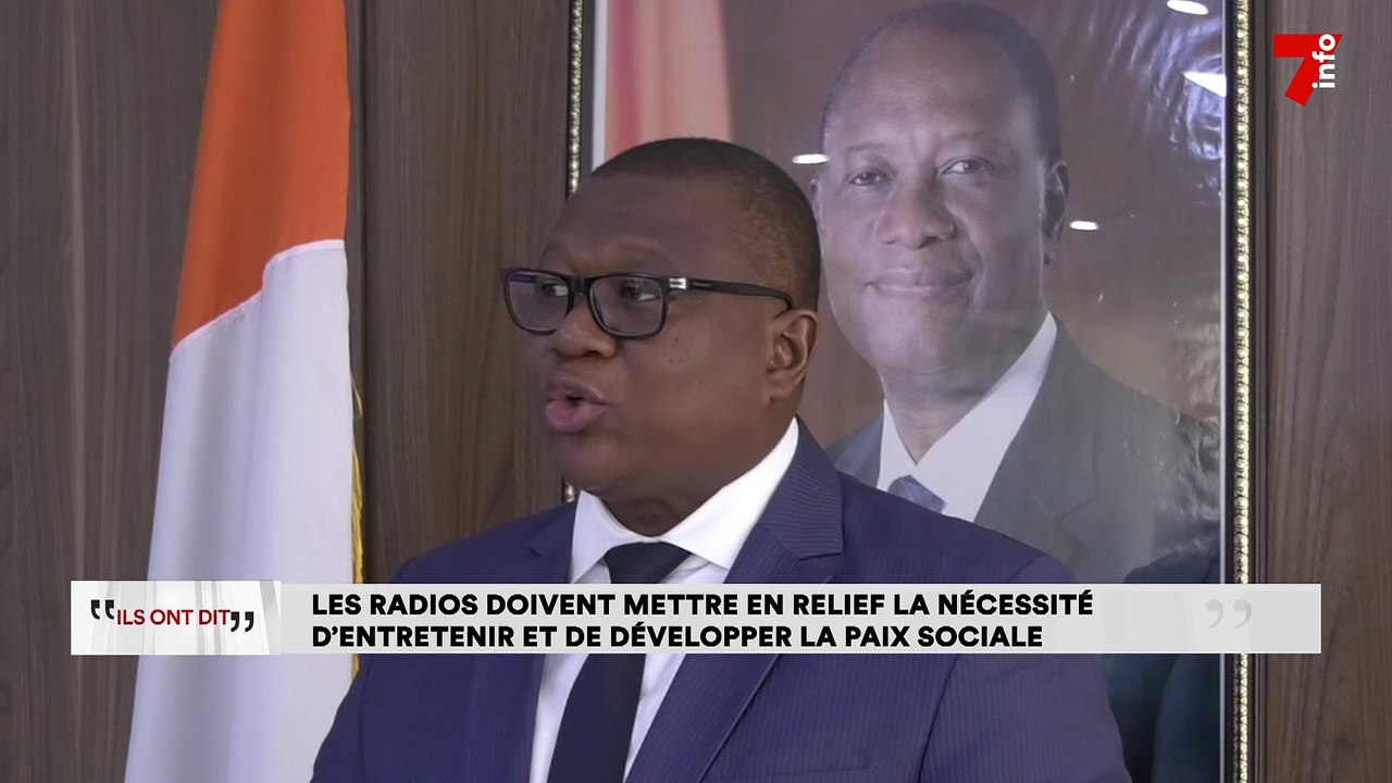 Amadou Coulibaly : "Les radios doivent mettre en avant la nécessité de la paix sociale"