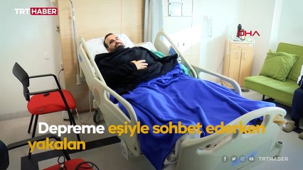 Depremde kaybettiği eşinin son sözü 'bir kahve mi yapsak' olmuş