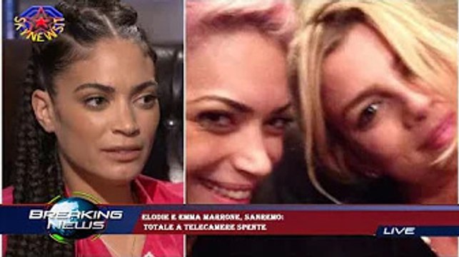 Elodie e Emma Marrone, Sanremo: totale a telecamere spente