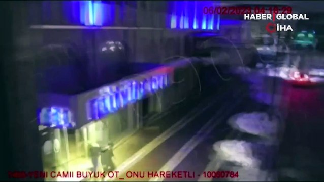 Dehşet anları ortaya çıktı! Malatya'da ilk depremin ve ikinci depremin peş peşe yeni görüntüsü!