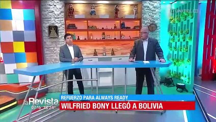 Wilfried Bony, llegó a El Alto para potenciar a Always Ready en la Libertadores
