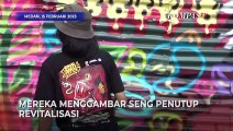 Melihat Kesenian Mural di Kota Medan yang Diramaikan Seniman Berbagai Daerah Indonesia