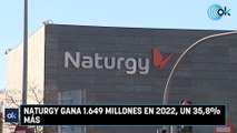 Naturgy gana 1.649 millones en 2022, un 35,8% más