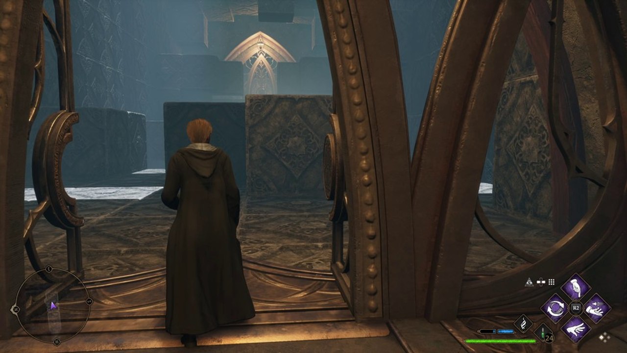 Hogwarts legacy: so löst ihr das dritte depulso-rätsel und bekommt die bonustruhe