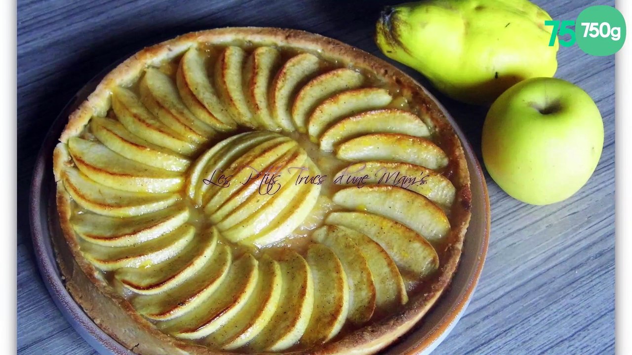 Tarte pommes-coings