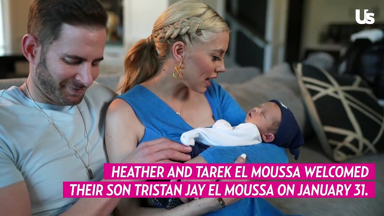 Heather and Tarek El Moussa on Birth and How Christina Haack Reacted to Baby News