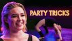 Florence Pugh Shows Off Her Contortionist Skills | Vanity Fair Party Tricks