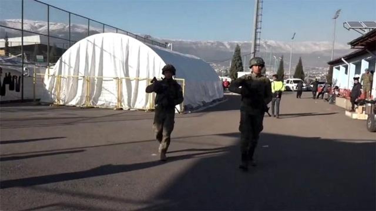 7'nci Komando Tugayı Kahramanmaraş'ta asayişi sağlamaya devam ediyor