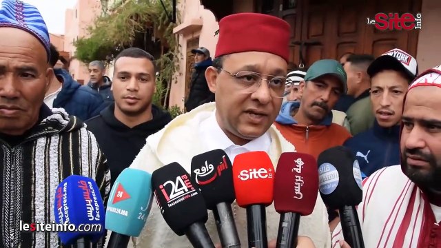 في جو مهيب وبحضور _أخنوش_.. تشييع جنازة والدة الوزيرة فاطمة الزهراء المنصوري بمراكش